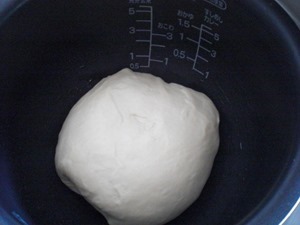 炊飯器で手作りパン「生地」